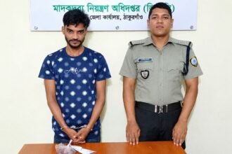ঠাকুরগাঁওয়ে ১৫০ টাপেন্টাডল ট্যাবলেটসহ যুবক গ্রেপ্তার