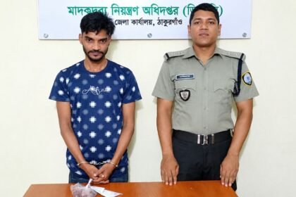 ঠাকুরগাঁওয়ে ১৫০ টাপেন্টাডল ট্যাবলেটসহ যুবক গ্রেপ্তার