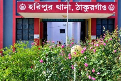 হরিপুরে বৈদ্যুতিক আগুনে পুড়ে ছাই সাত পরিবারের ঘরবাড়ি