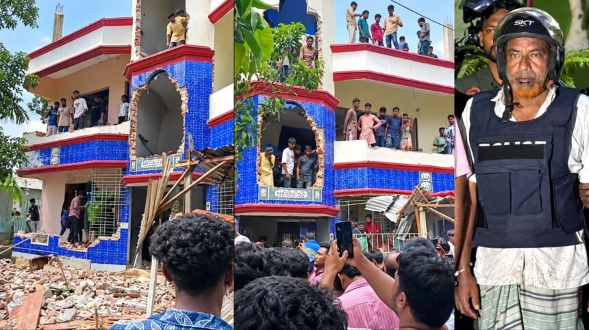 পাবনায় শিশুকে ধর্ষণের পর হত্যার অভিযোগ, অভিযুক্তের বাড়িতে হামলা