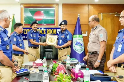 অপরাধ নিয়ন্ত্রণে রংপুর রেঞ্জের শ্রেষ্ঠ ঠাকুরগাঁও জেলা পুলিশ