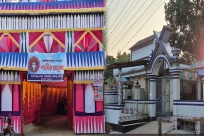 এক পাশে মসজিদ, অন্য পাশে মন্দির, সম্প্রীতির অনন্য দৃষ্টান্ত ঠাকুরগাঁওয়ে