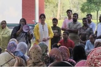 ঠাকুরগাঁও-১ উপনির্বাচন: বড়গাঁওয়ে মির্জা ফয়সল আমিনের সহধর্মিণী জান্নাতুন ফেরদৌসের উঠান বৈঠক,