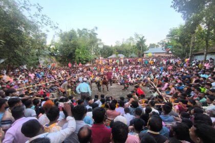 ডিমলায় গ্রাম বাংলার ঐতিহ্যবাহী হাডুডু খেলার লড়াই ঘিরে হাজারো দর্শকের মিলনমেলা