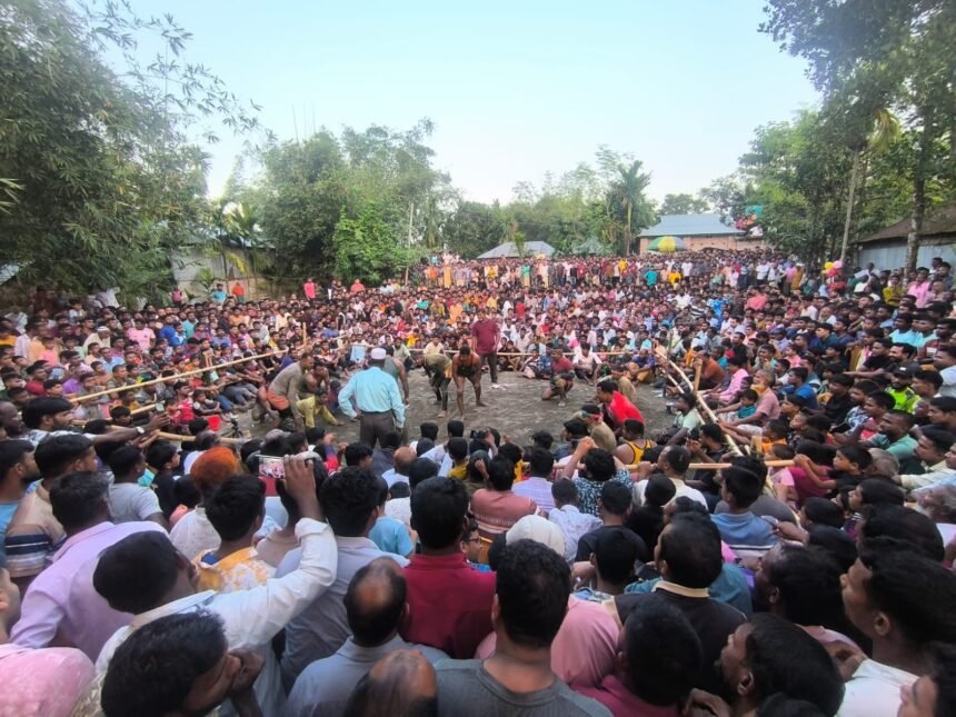 ডিমলায় গ্রাম বাংলার ঐতিহ্যবাহী হাডুডু খেলার লড়াই ঘিরে হাজারো দর্শকের মিলনমেলা