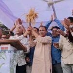 ভূল্লী উপজেলায় বিএনপির ধানের শীষের নির্বাচনী জনসভায় হাজারো মানুষের জনসমুদ্র সৃষ্টি হয়েছে