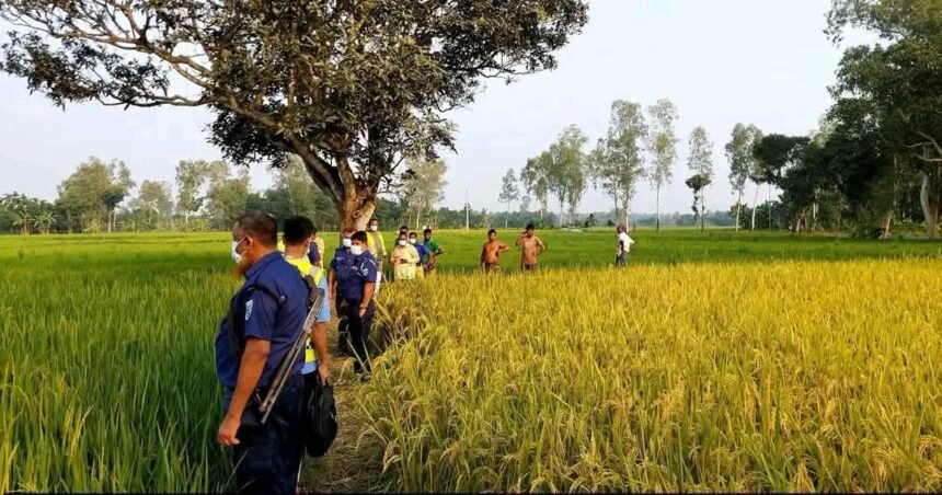 ধানক্ষেত থেকে নিখোঁজ কিশোরের অর্ধগলিত মরদেহ উদ্ধার